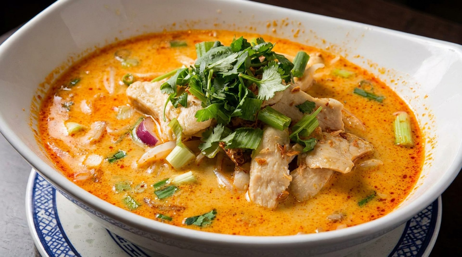 The full Thai menu