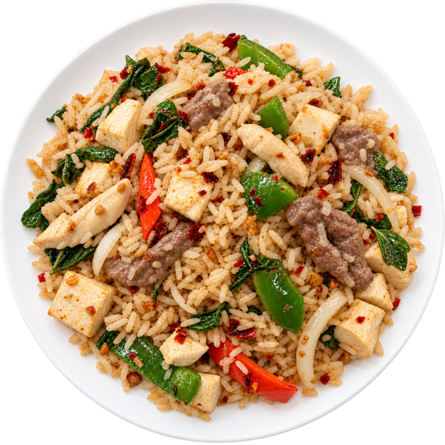 Spicy Fried Rice.
