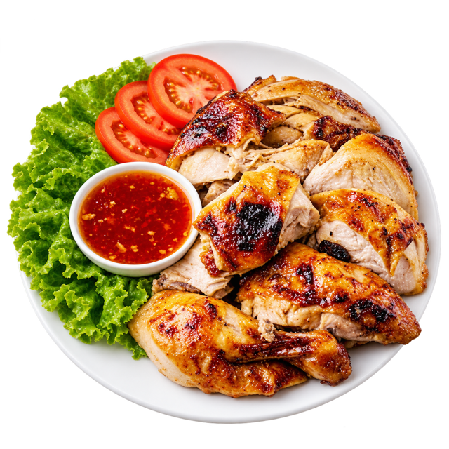 Amazing Thai BBQ Chicken.