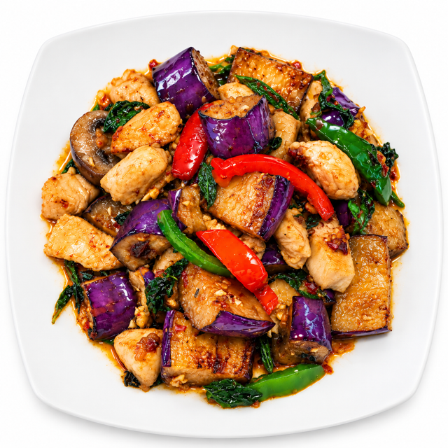 Spicy Eggplant.