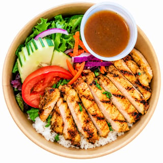Thai Grilled Chicken over Rice